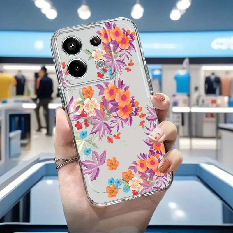 Colorful Flower Art Design Pho - Xiaomi Redmi Note 14 ulasan dan harga