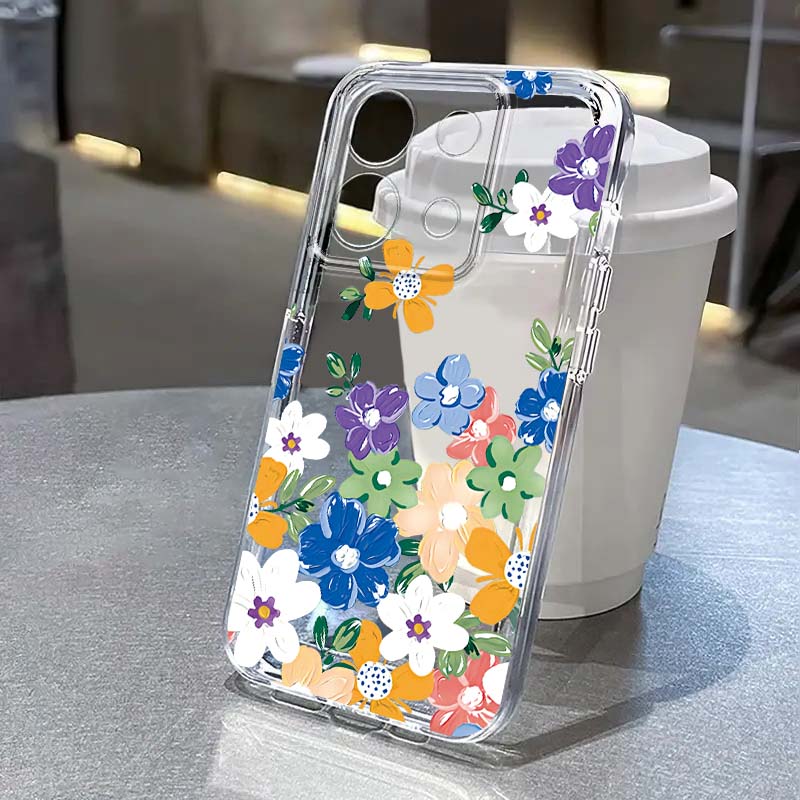 Colorful Flower Art Design Pho - Xiaomi Redmi Note 14 ulasan dan harga