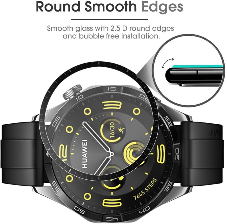 3D Film for Huawei Watch GT5Pr - Curved Edge Screen ulasan dan harga