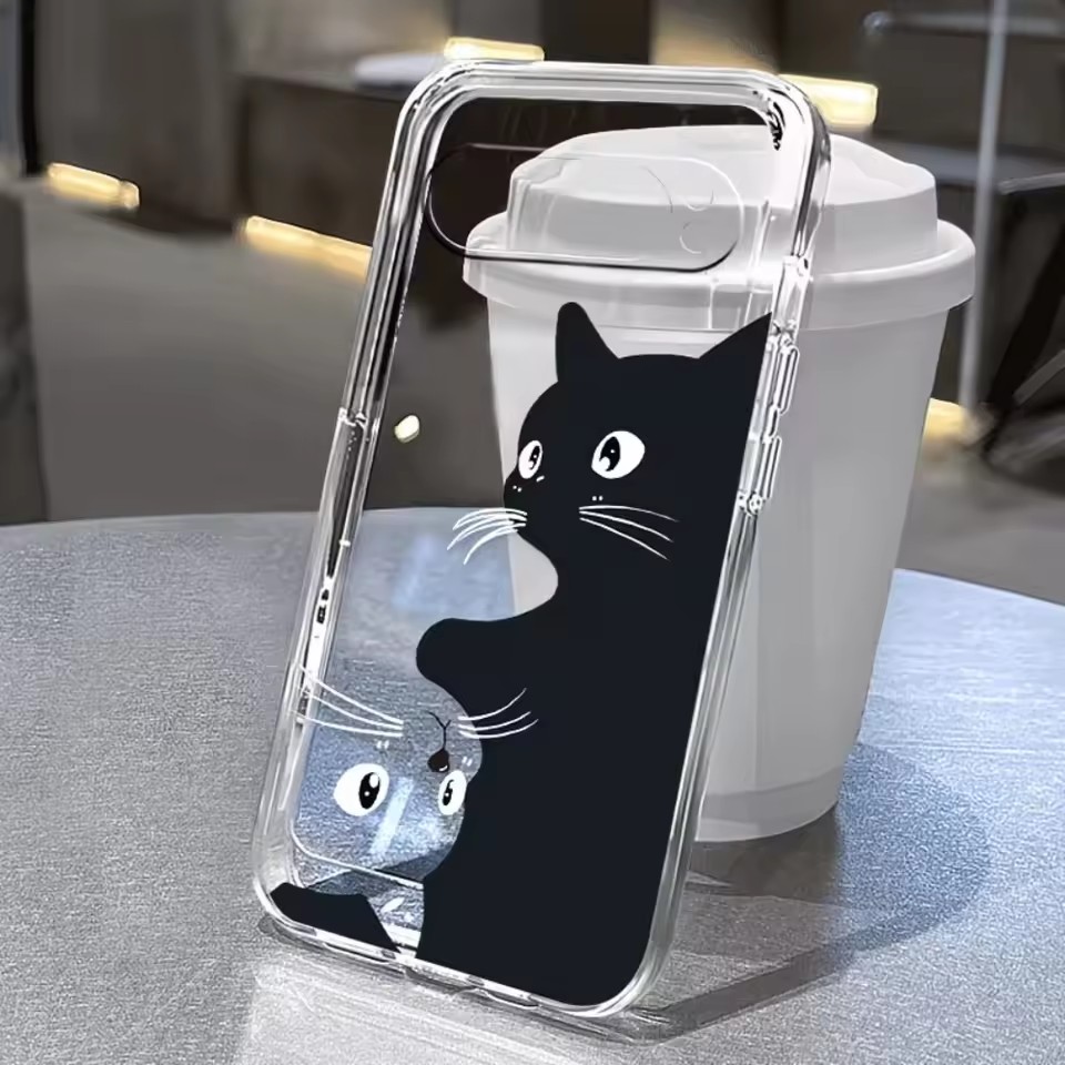 Hot Kawaii Cartoon Black Cat P - Google Pixel 9 Pro ulasan dan harga
