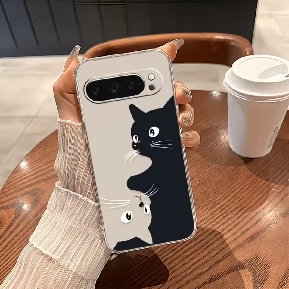 Hot Kawaii Cartoon Black Cat P - Google Pixel 9 Pro ulasan dan harga