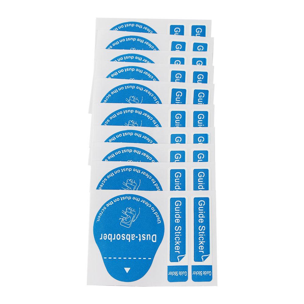 PC Tempered Glass Guide Sticke - Dust Removal Sticker ulasan dan harga