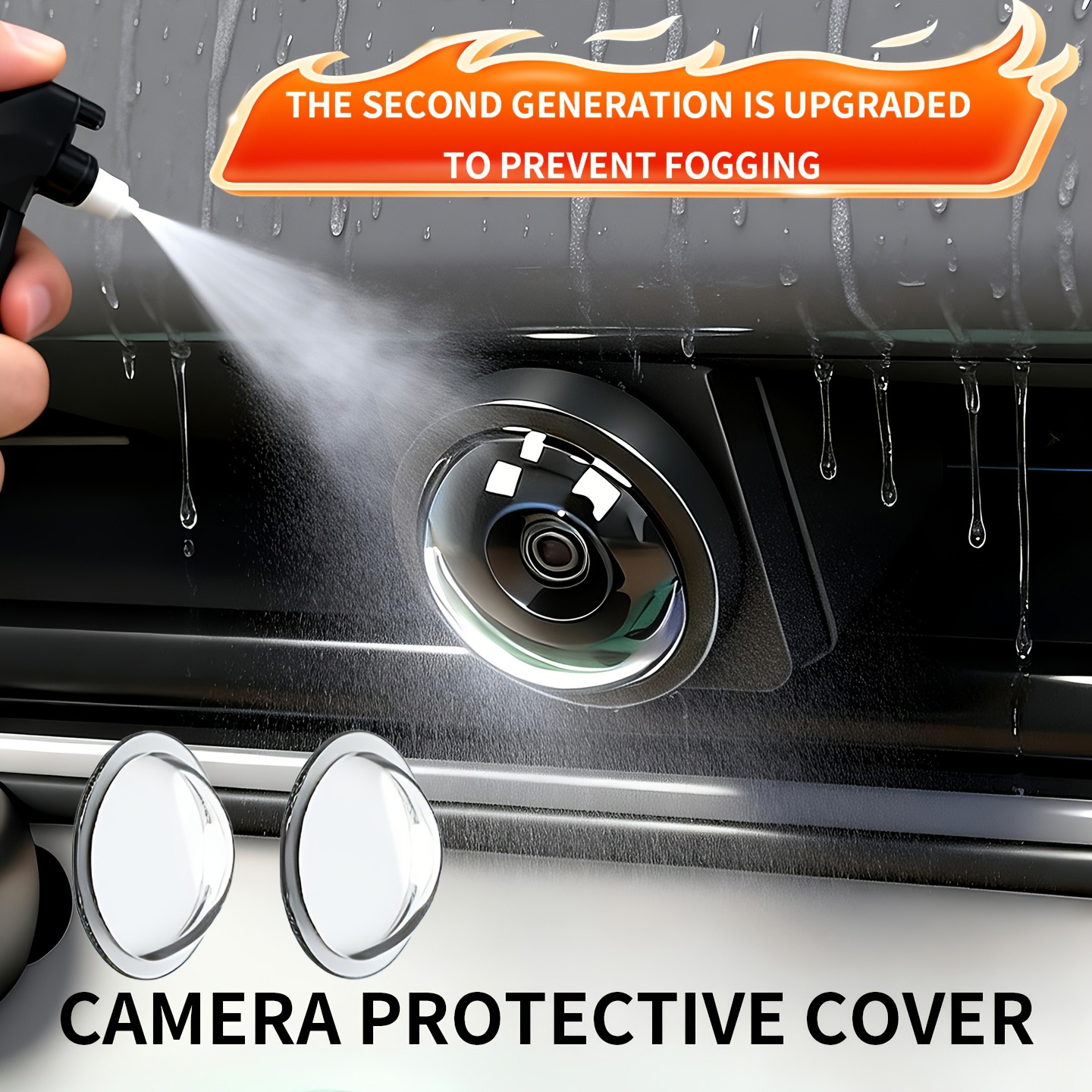 2Pcs Car Rear View Backup Came - Camera Lens Protector ulasan dan harga