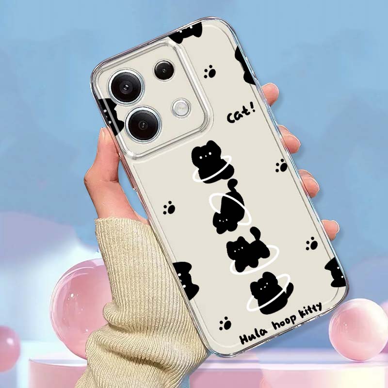 Black Cat Cartoon Cute For Xia - Xiaomi Redmi Note 14 ulasan dan harga