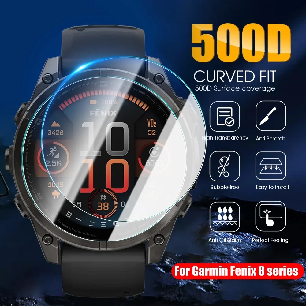 1/5pcs 9H HD Tempered Glass fo - Smartwatch Screen Film ulasan dan harga