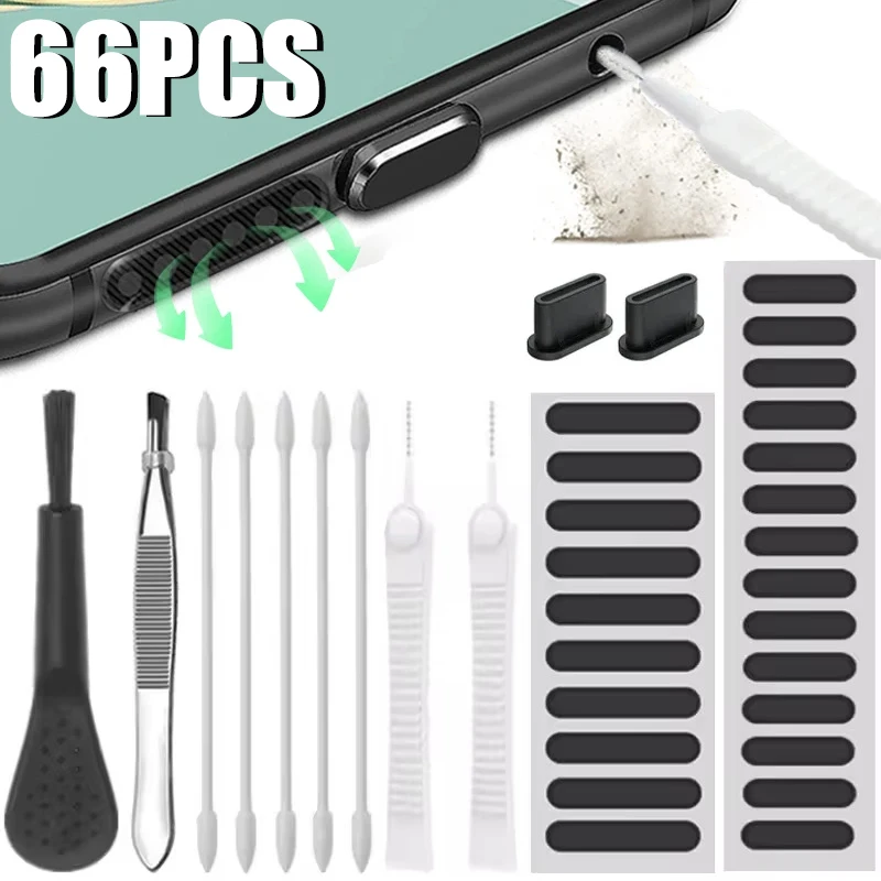 Mobile Phone Charging Port Cle - Dust Removal Sticker ulasan dan harga