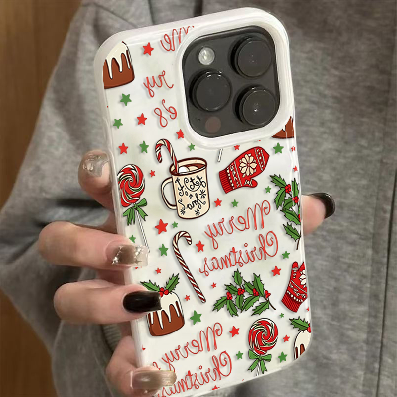 Cute Festive Christmas Pattern - Apple Iphone 15 Pro Max ulasan dan harga