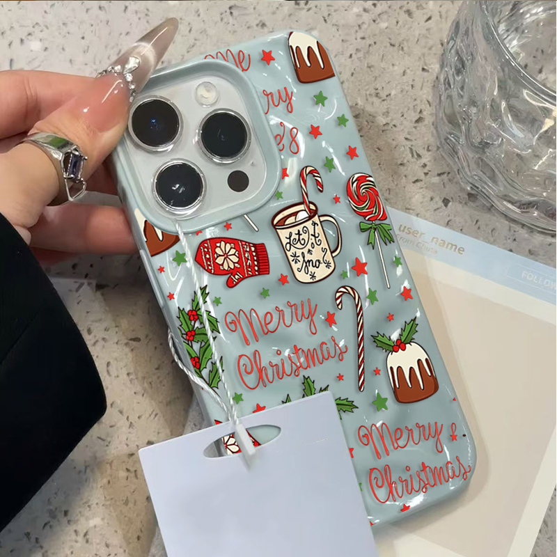 Cute Festive Christmas Pattern - Apple Iphone 15 Pro Max ulasan dan harga