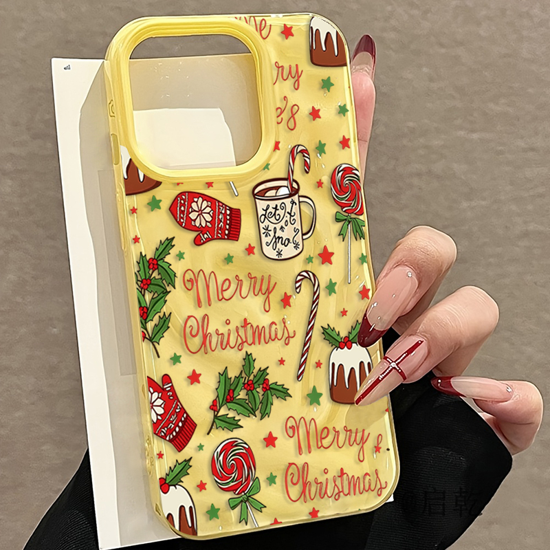 Cute Festive Christmas Pattern - Apple Iphone 15 Pro Max ulasan dan harga