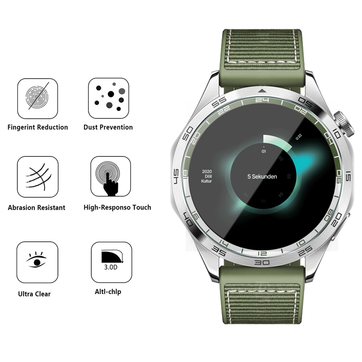 1-5PCS Tempered Glass For Huaw - Screen Alignment Tool ulasan dan harga